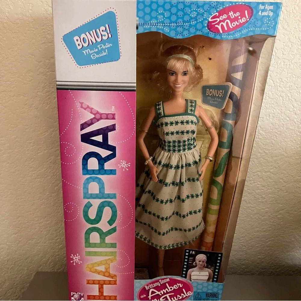 HAIRSPRAY Amber Von Tussle 2007 Collectible Rare Vintage Doll NWT